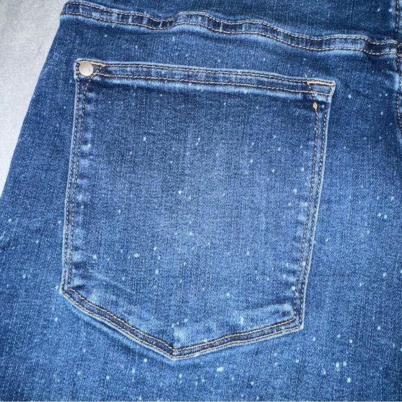 Judy Blue Galaxy Splash Denim Jean Shorts Women’s Size 2XL - Picture 10 of 11